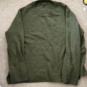 Banana Republic Olive Crewneck Sweater